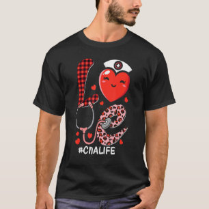 Liebe CNA Valentinstag Scrub Valentine RN ICU ER T-Shirt