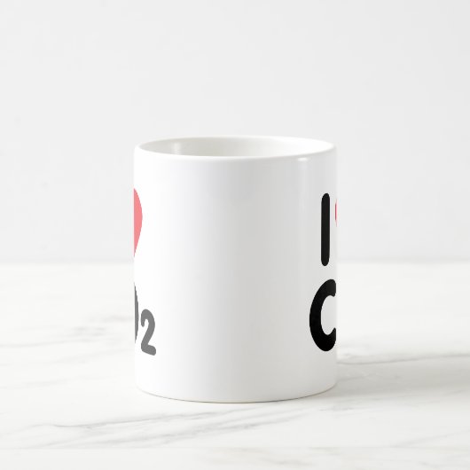 Liebe-CO2 Kaffeetasse (Mittel)