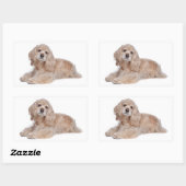 Liebe Cocker Spaniel Welpen Hund Aufkleber (Blatt)