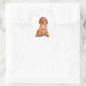 Liebe Cocker Spaniel Welpen Hund Aufkleber (Tasche)
