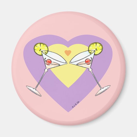 Liebe Cocktail Magnet (Vorne)