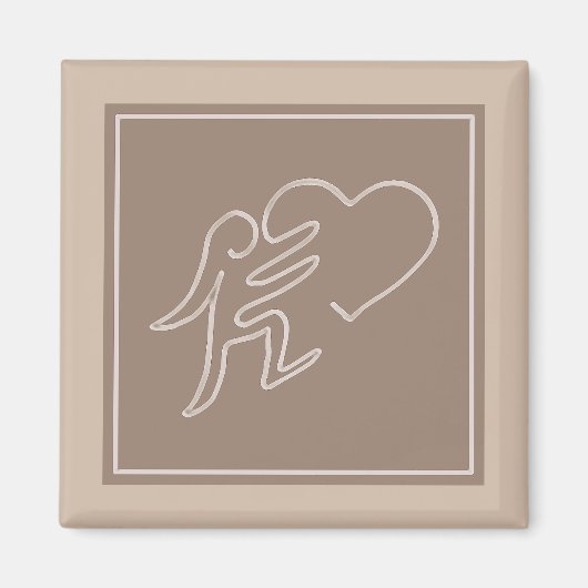 LIEBE (COCOA) MAGNET (Vorne)