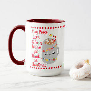 Liebe Cocoa Merry Xmas Tasse