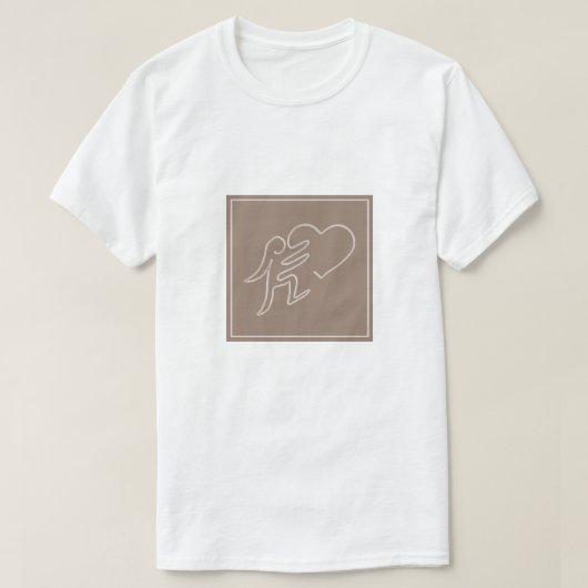 LIEBE (COCOA) T-Shirt (Design vorne)