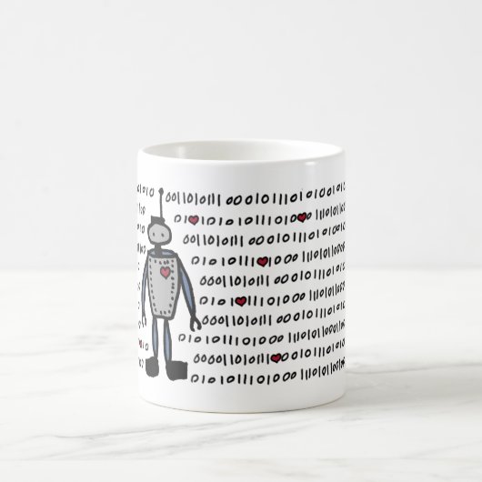 Liebe-Code-Tasse Kaffeetasse (Mittel)