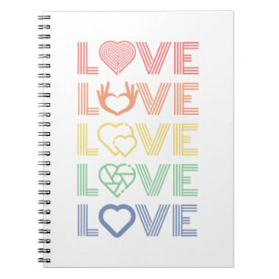 Liebe Coeur Amour Aimer Motivation Inspiration Notizblock