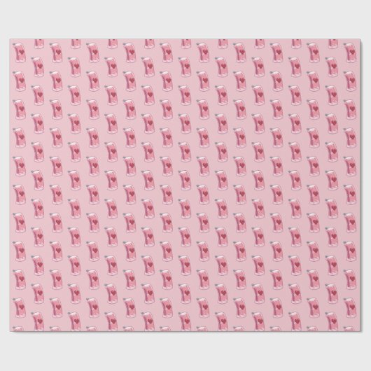 Liebe cola geschenkpapier (Flach)