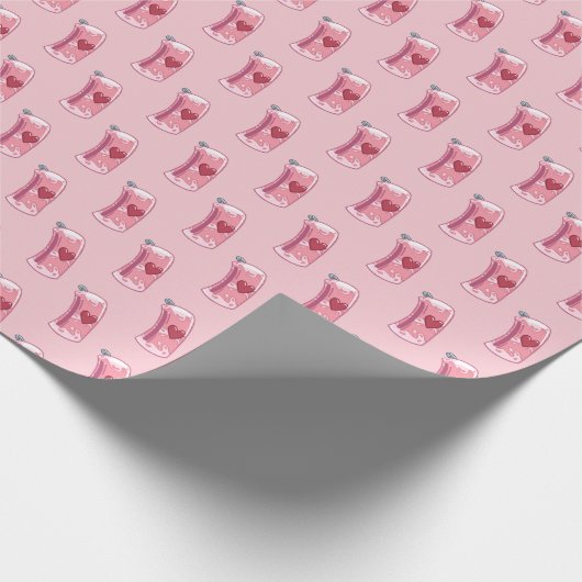 Liebe cola geschenkpapier (Ecke)