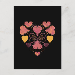 Liebe Collage Postcard Postkarte