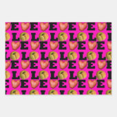 LIEBE Collection Apple Potato Herz WPS3 Geschenkpapier Set (Vorderseite 3)