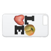 LIEBE Collection Apple Potato iPhone Fall Case-Mate iPhone Hülle (Rückseite (Horizontal))