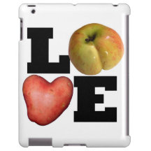 LIEBE Collection Herz Potato Ipad Fall