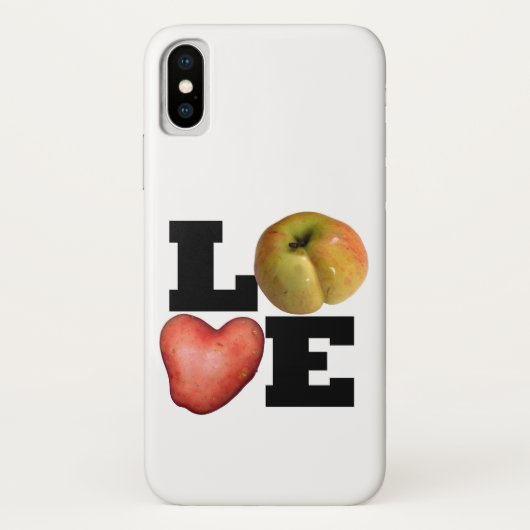 LIEBE Collection Kartoffel Frucht iPhone Fall Case-Mate iPhone Hülle (Rückseite)