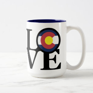 LIEBE Colorado 15oz Zweifarbige Tasse