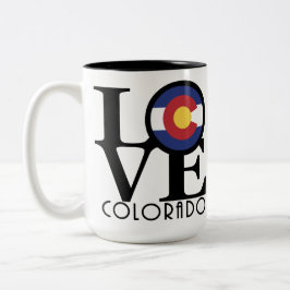 LIEBE Colorado 15oz Zweifarbige Tasse
