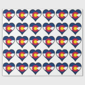 Liebe Colorado Geschenkpapier (Flach)