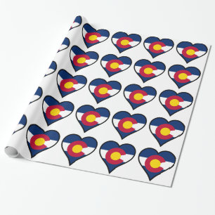 Liebe Colorado Geschenkpapier