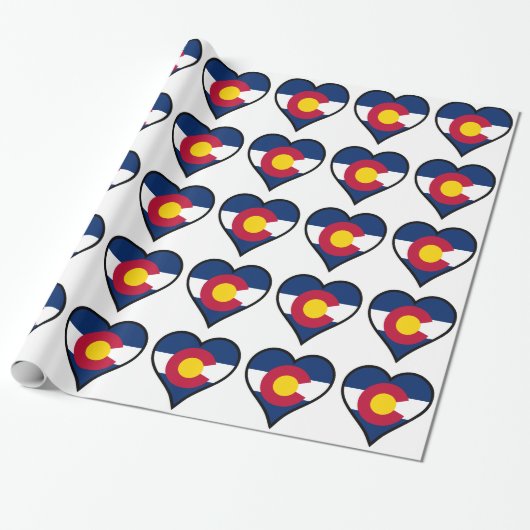 Liebe Colorado Geschenkpapier (Ungerollt)