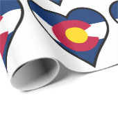 Liebe Colorado Geschenkpapier (Rolleneckpunkt)