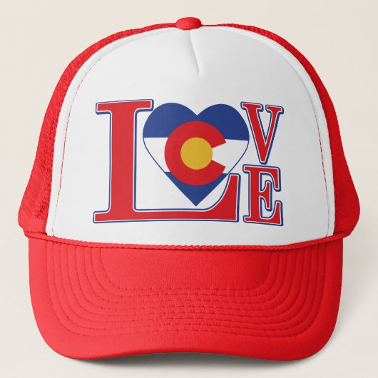 LIEBE-COLORADO TRUCKERKAPPE (Vorderseite)