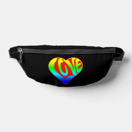 Liebe Colorful Hecht Valentinstag Bauchtasche