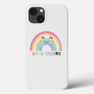 Liebe Colors Regenbogenkunst valentinische Designs Case-Mate iPhone Hülle