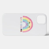 Liebe Colors Regenbogenkunst valentinische Designs Case-Mate iPhone Hülle (Rückseite (Horizontal))