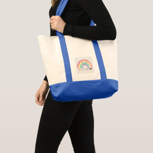 Liebe Colors Regenbogenkunst valentinische Designs Tragetasche
