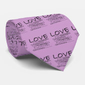 Liebe (Colossians 3) Krawatte (Gerollt)