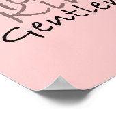 Liebe Colossians 3 Poster (Ecke)