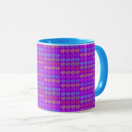 LIEBE Combo-Tasse Tasse (VorderseiteRechts)