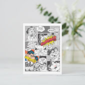 Liebe-Comic-Dias Postkarte (Stehend Vorderseite)