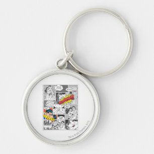 Liebe Comic Slides Schlüsselanhänger