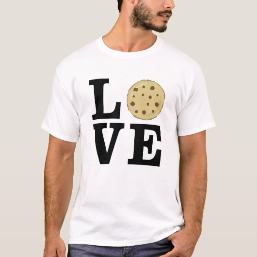 Liebe Cookie - Funny T-Shirt (Vorderseite)