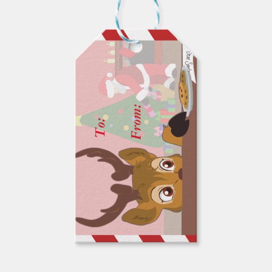 Liebe-Cookies Geschenkanhänger (Vorderseite)