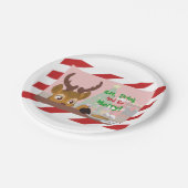 Liebe-Cookies Pappteller (Schrägansicht)