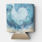 Liebe Cooler am Strand Dosenkühler (Rückseite)