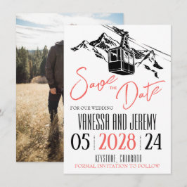 Liebe Coral Save The Date