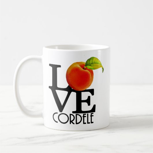 LIEBE Cordele Georgia 11oz Kaffeetasse (Links)