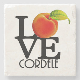 LIEBE Cordele Georgia Steinuntersetzer