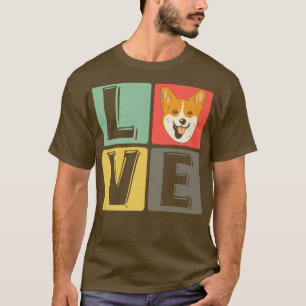Liebe Corgi Hund Rasse Welsh Liebhaber775 T-Shirt