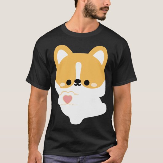 Liebe Corgi T-Shirt (Vorderseite)