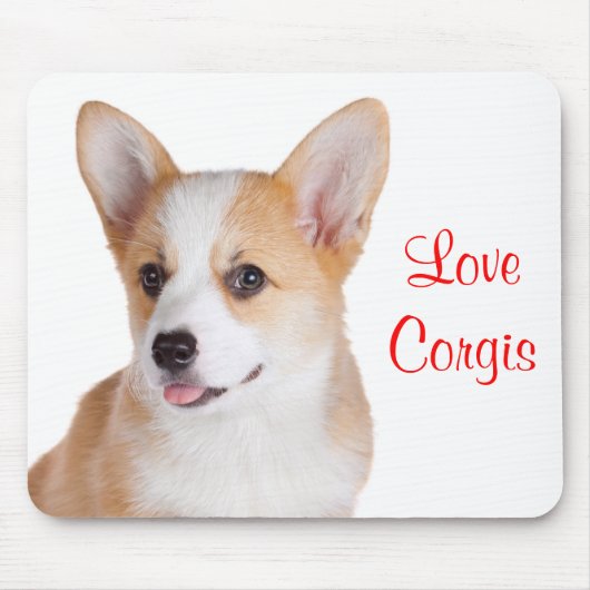 Liebe Corgis Mauspad (Vorne)