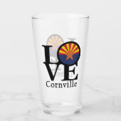 LIEBE Cornville Glas (Rückseite)