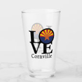 LIEBE Cornville Glas (Vorderseite)