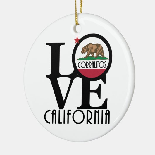 LIEBE Corralitos Keramik Ornament (Links)