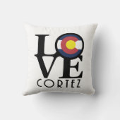LIEBE Cortez Colorado Kissen (Rückseite)