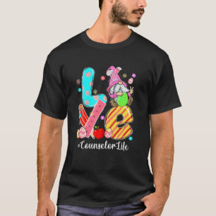 Liebe Counselor Life Gnome Funny Ostertag Eier Ou T-Shirt