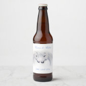 Liebe Couple Bierflaschenetikett (Vorderseite)