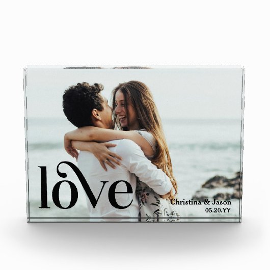 Liebe Couple Fotoblock (Vorderseite)